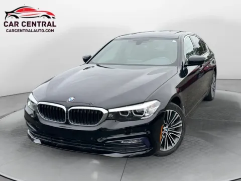 Black 2017 BMW 5 Series 530i xDrive Sedan 4D for sale in Milford, CT