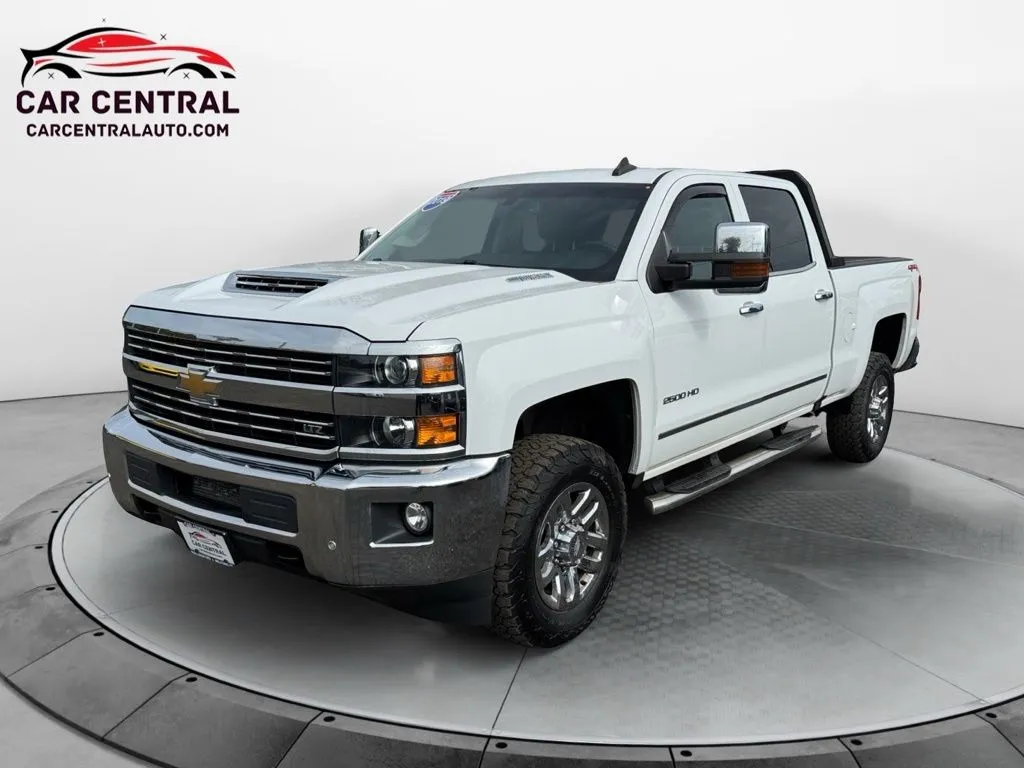 White 2019 Chevrolet Silverado 2500HD LTZ for sale in Milford, CT