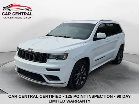 White 2018 Jeep Grand Cherokee High Altitude for sale in Milford, CT