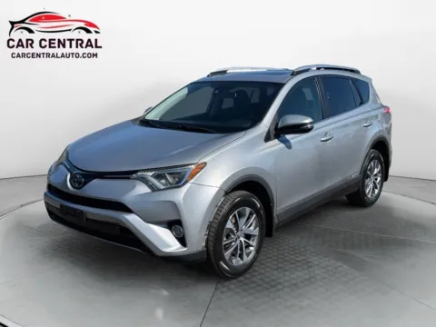 Silver 2017 Toyota RAV4 Hybrid XLE for sale in Milford, CT