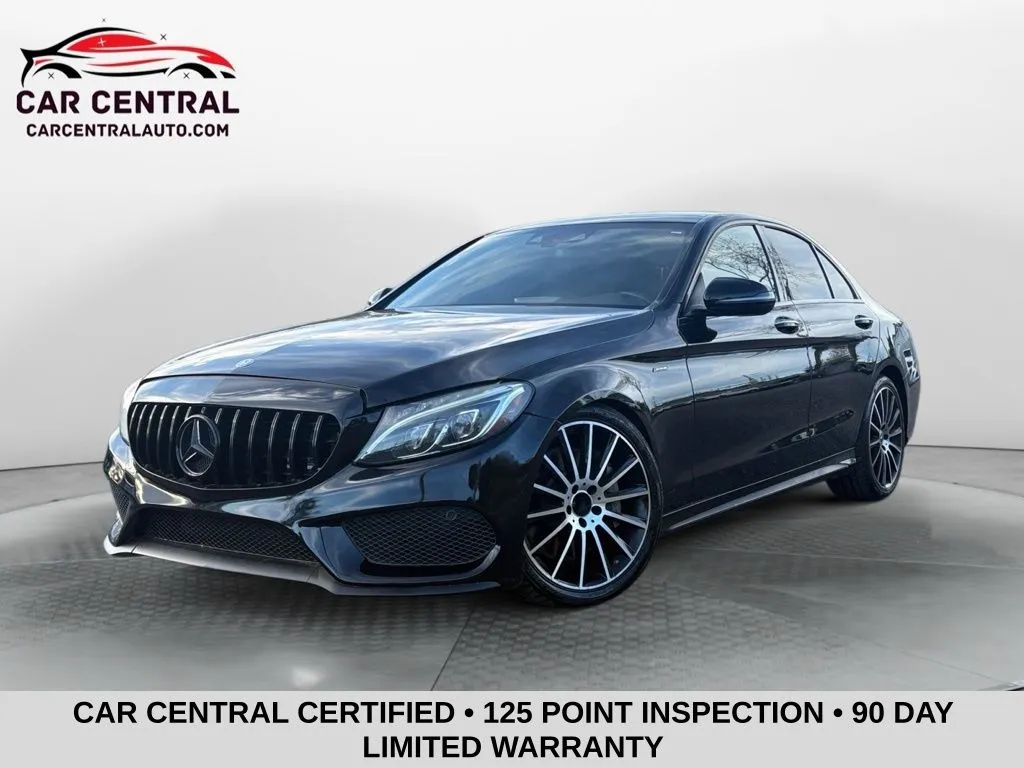 Black 2016 Mercedes-Benz C-Class C 450 AMG for sale in Milford, CT