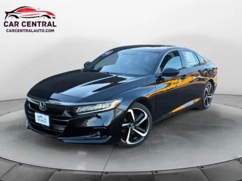 Black 2022 Honda Accord Sport 2.0T for sale in Milford, CT
