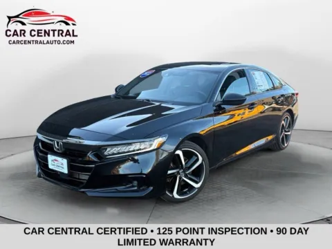 Black 2022 Honda Accord Sport 2.0T for sale in Milford, CT