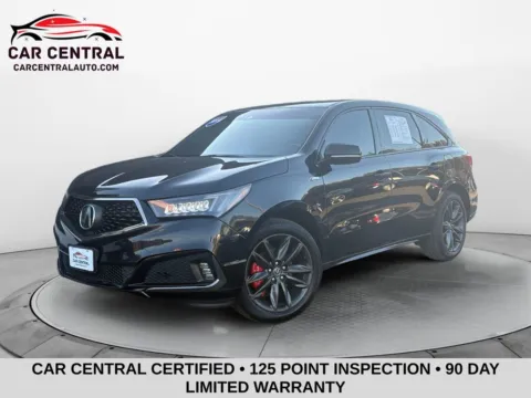 Black 2019 Acura MDX 3.5L Technology Pkg w/A-Spec Pkg for sale in Milford, CT