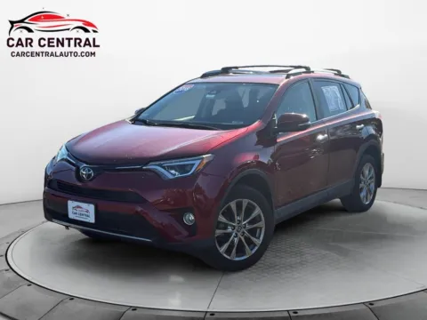 Red 2018 Toyota RAV4 Limited for sale in Milford, CT