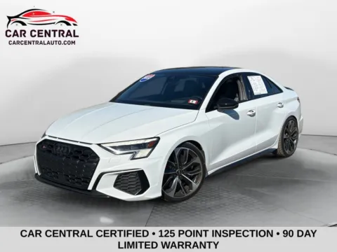White 2022 Audi S3 2.0T Prestige for sale in Milford, CT