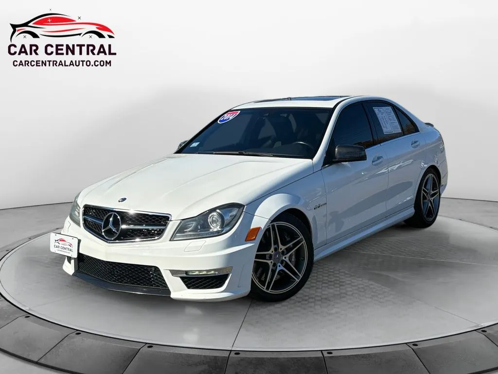 White 2014 Mercedes-Benz C-Class C 63 AMG for sale in Milford, CT