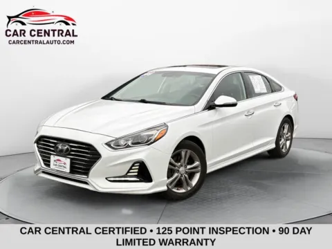 White 2018 Hyundai Sonata Limited for sale in Milford, CT