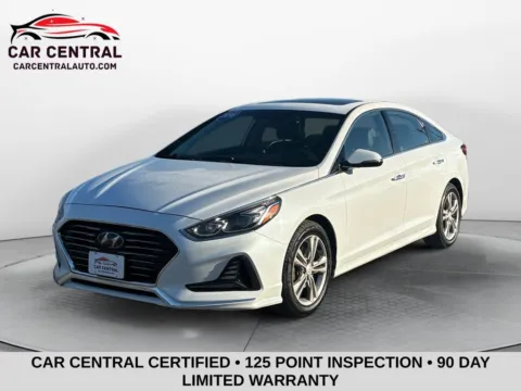 White 2018 Hyundai Sonata Limited for sale in Milford, CT