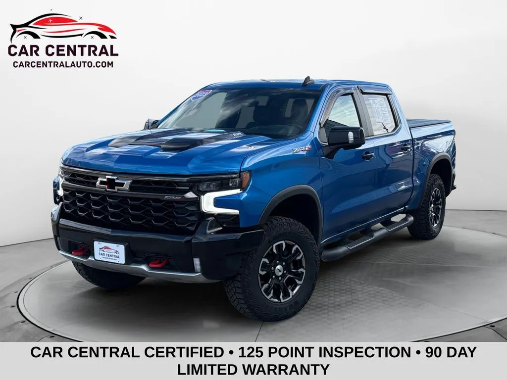 Blue 2023 Chevrolet Silverado 1500 ZR2 for sale in Milford, CT