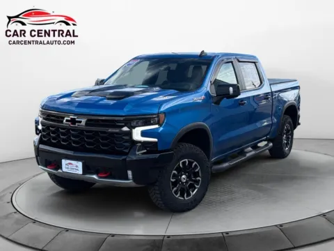 Blue 2023 Chevrolet Silverado 1500 ZR2 for sale in Milford, CT