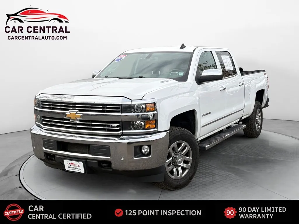 White 2016 Chevrolet Silverado 2500HD LTZ for sale in Milford, CT