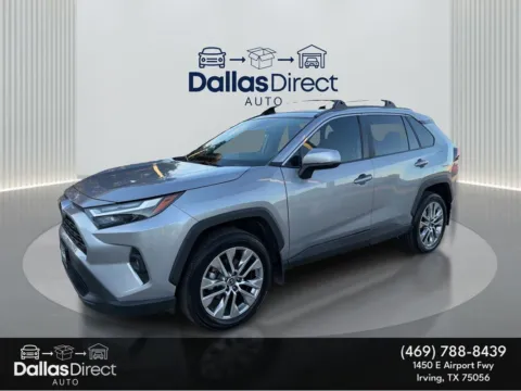 Silver 2023 Toyota RAV4 XLE Premium for sale in Irving, TX