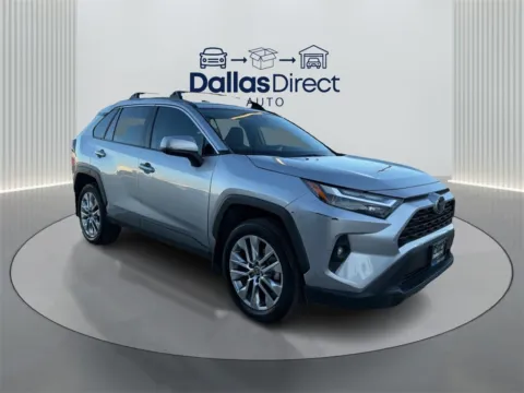 Silver 2023 Toyota RAV4 XLE Premium for sale in Irving, TX