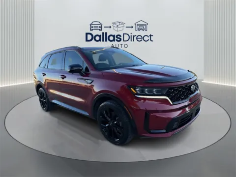 Red 2021 Kia Sorento SX-Prestige for sale in Irving, TX