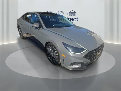 Gray 2022 Hyundai Sonata Limited for sale in Irving, TX