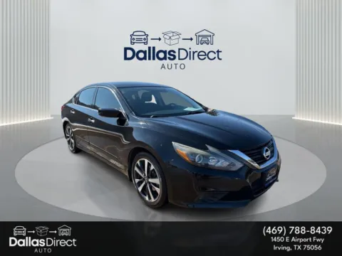 Black 2017 Nissan Altima 2.5 SR for sale in Irving, TX