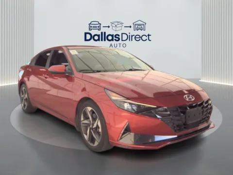Red 2022 Hyundai Elantra Limited for sale in Irving, TX