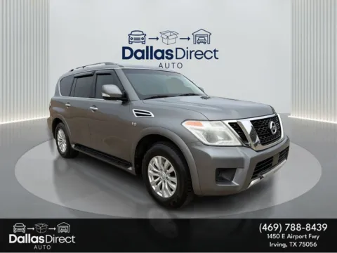 Another view of 2017 Nissan Armada SV for sale in Irving, TX at Dallas Direct Auto