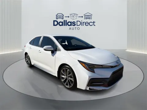 White 2021 Toyota Corolla SE for sale in Irving, TX