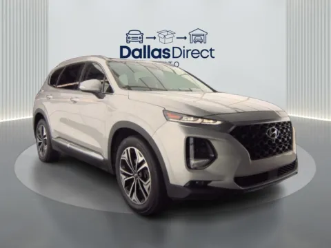 Silver 2019 Hyundai Santa Fe Ultimate for sale in Irving, TX