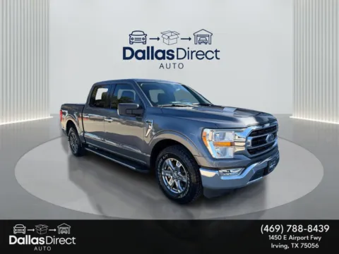 Gray 2021 Ford F-150 XLT for sale in Irving, TX