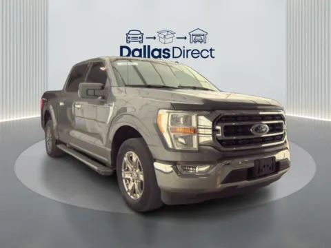 Gray 2021 Ford F-150 XLT for sale in Irving, TX