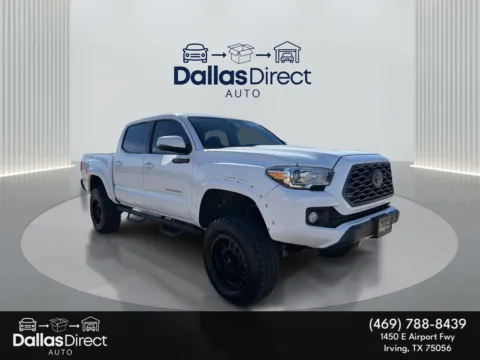 White 2020 Toyota Tacoma TRD Sport for sale in Irving, TX