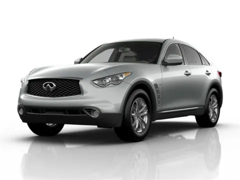 Black 2017 INFINITI QX70 for sale in Irving, TX