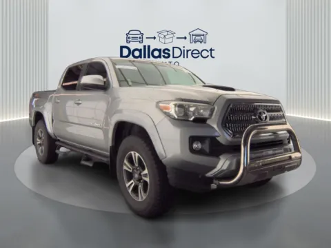 Silver 2017 Toyota Tacoma TRD Sport for sale in Irving, TX