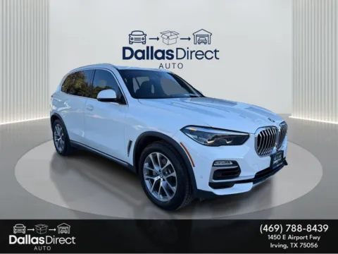 White 2019 BMW X5 xDrive40i for sale in Irving, TX