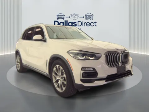 White 2019 BMW X5 xDrive40i for sale in Irving, TX