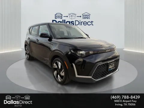 Black 2023 Kia Soul LX for sale in Irving, TX
