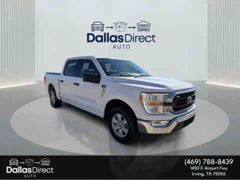 White 2021 Ford F-150 XLT for sale in Irving, TX