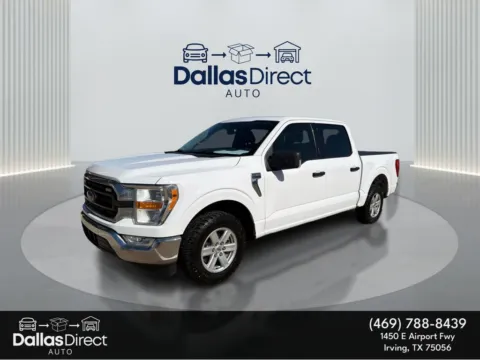 White 2021 Ford F-150 XLT for sale in Irving, TX