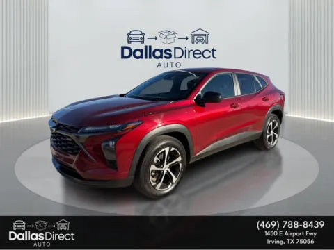 Red 2024 Chevrolet Trax 1RS for sale in Irving, TX