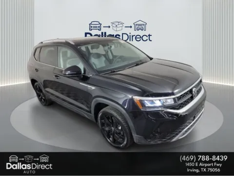 Black 2022 Volkswagen Taos SE for sale in Irving, TX