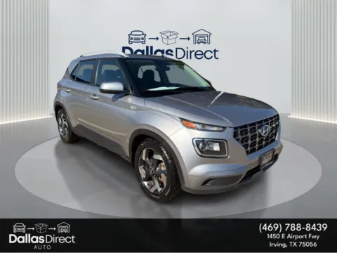 Silver 2023 Hyundai Venue SEL for sale in Irving, TX
