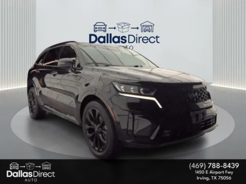 Black 2022 Kia Sorento SX for sale in Irving, TX