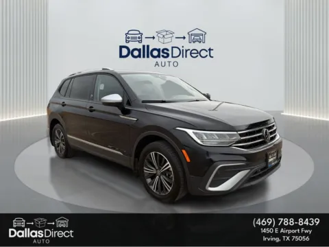 Black 2024 Volkswagen Tiguan Wolfsburg Edition for sale in Irving, TX