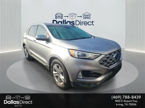Silver 2020 Ford Edge SEL for sale in Irving, TX
