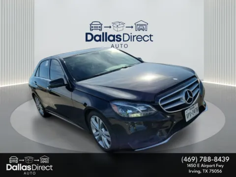 Black 2016 Mercedes-Benz E-Class E 350 for sale in Irving, TX