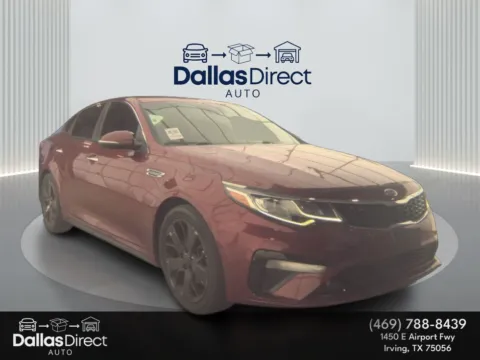 Red 2020 Kia Optima S for sale in Irving, TX