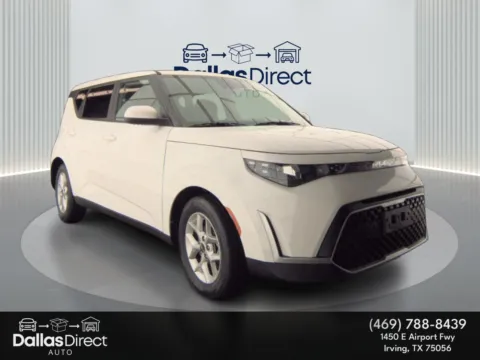 White 2025 Kia Soul LX for sale in Irving, TX