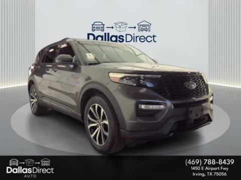 Gray 2020 Ford Explorer ST for sale in Irving, TX