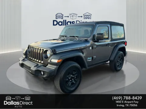 Gray 2021 Jeep Wrangler Sport for sale in Irving, TX