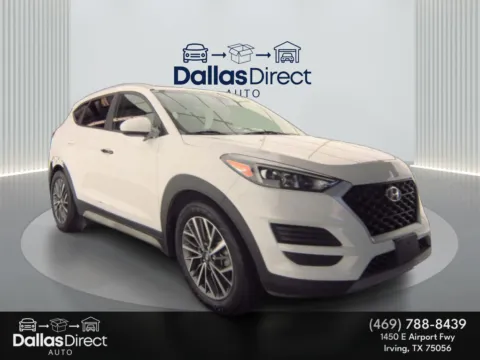 White 2019 Hyundai Tucson SEL for sale in Irving, TX