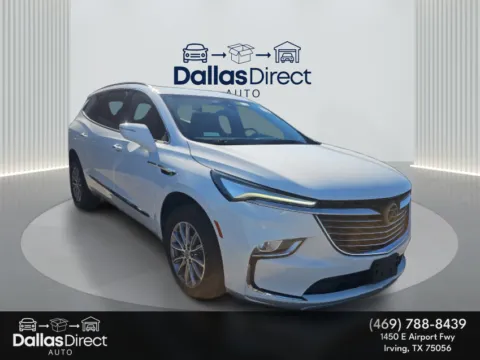 White 2023 Buick Enclave Essence for sale in Irving, TX