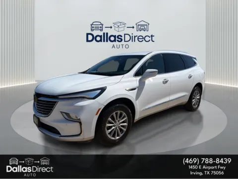 White 2023 Buick Enclave Essence for sale in Irving, TX