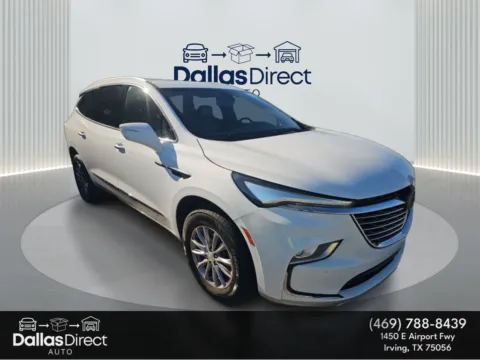 White 2022 Buick Enclave Essence for sale in Irving, TX